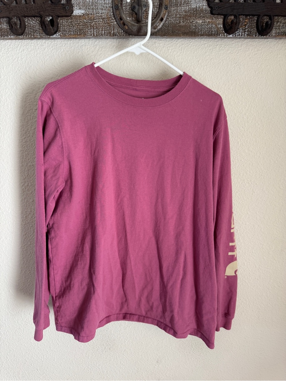 Carhartt Kids Long-Sleeve Tee in Mauve